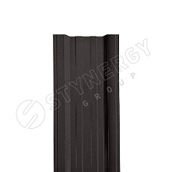 Штакетник Stynergy П-образный прямой порошковая окраска матовая RR32/RR32 0.45
