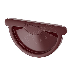 Stynergy СТАНДАРТ 125/90 Заглушка желоба RAL 3005