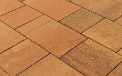 Плитка тротуарная Braer Старый город Венусберг Color Mix Степь