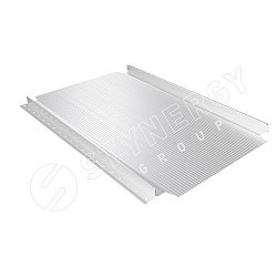 Фальцевая кровля Stynergy Smart Фальц Pro гофрированный RAL 9002 (светло-серый) 0.45