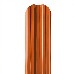 Штакетник Stynergy М-образный фигурный RAL 8004 0.45