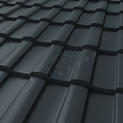 Профиль волнообразный STYNERGY S GRAPHITE45® RAL 7016 (антрацитово-серый) 0.45