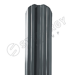 Штакетник Stynergy М-образный фигурный порошковая окраска RAL 7016/7016 0.40