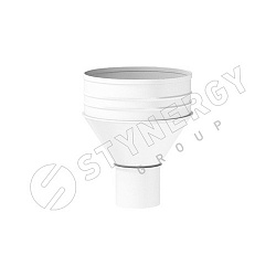 Воронка выпускная Stynergy D185/150 RAL 9003