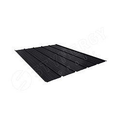 Профнастил STYNERGY ST15 CORUNDUM50® матовый RAL 9005 (глубокий черный) 0.50