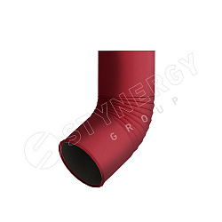 Колено сливное Stynergy D150х60 градусов RAL 3005