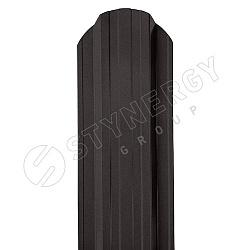Штакетник Stynergy П-образный фигурный порошковая окраска матовая RR32/RR32 0.45