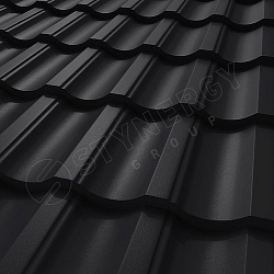 Профиль волнообразный STYNERGY G GRAPHITE45® RAL 9005 (глубокий черный) 0.45