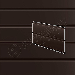 Сайдинг Stynergy Евробрус гофрированный RAL 8017 0.45