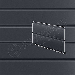 Сайдинг Stynergy Евробрус гофрированный GRAPHITE45® RAL 7024 0.45