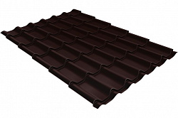 Металлочерепица Grand Line Classic PurLite Matt RAL 8017