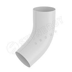 Stynergy ПРЕМИУМ 125/90 Колено трубы 60° RAL 9003