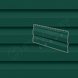 Сайдинг Stynergy Корабельная доска CORUNDUM50® RAL 6005 0.50