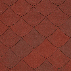 Гибкая черепица Tegola Premium Unica Versaille Maiolica Rossa 407