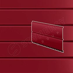 Сайдинг Stynergy Евробрус гофрированный RAL 3003 0.45