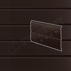 Сайдинг Stynergy Евробрус гофрированный GRAPHITE45® RAL 8017 0.45