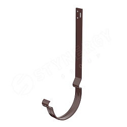 Stynergy СТАНДАРТ 125/90 Держатель желоба длинный, полоса 310 мм RAL 8017