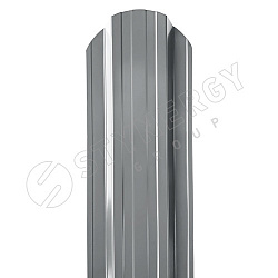 Штакетник Stynergy П-образный фигурный RAL 7004 0.45