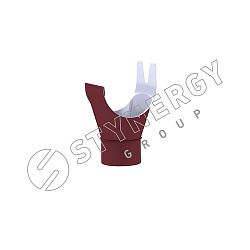 Воронка выпускная Stynergy D185/150 RAL 3005