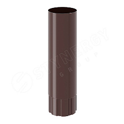 Stynergy СТАНДАРТ 125/90 Труба круглая 3000 мм RAL 8017