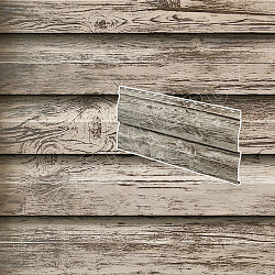 Сайдинг Stynergy Корабельная доска PRINT Дуб белый 3D (W5) 0.45