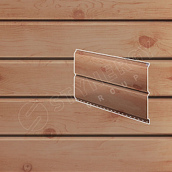 Сайдинг Stynergy Евробрус SteelArt® Орех 3D 0.45