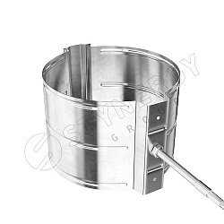 Держатель трубы Stynergy D150 (саморез 10х160мм) Zn