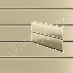 Сайдинг Stynergy Евробрус гофрированный RAL 1015 0.45