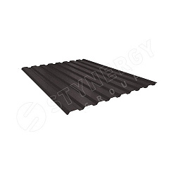Профнастил STYNERGY С20 GRAPHITE45® RR32 (серо-коричневый) 0.45 R