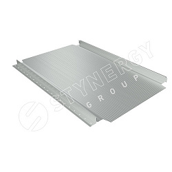 Фальцевая кровля Stynergy Smart Фальц Pro гофрированный RAL 7035 (светло-серый) 0.45