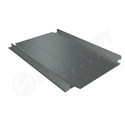 Фальцевая кровля Stynergy Smart Фальц Pro узкое ребро жесткости RAL 7005 (мышино-серый) 0.45