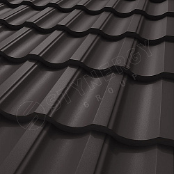 Профиль волнообразный STYNERGY G GRAPHITE45® RR32 (серо-коричневый) 0.45