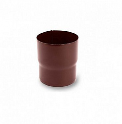 Муфта соединения трубы Galeco Pvc коричневая для Ø100 мм