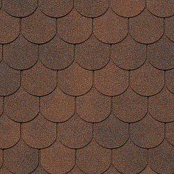 Гибкая черепица Tegola Comfort Assisi Marrone 434
