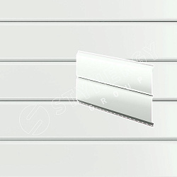 Сайдинг Stynergy Евробрус гофрированный RAL 9003 0.45