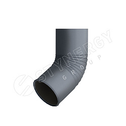 Колено сливное Stynergy D150х60 градусов RAL 7024