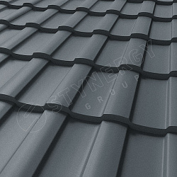Профиль волнообразный STYNERGY S GRAPHITE45® RAL 7011 (железно-серый) 0.45